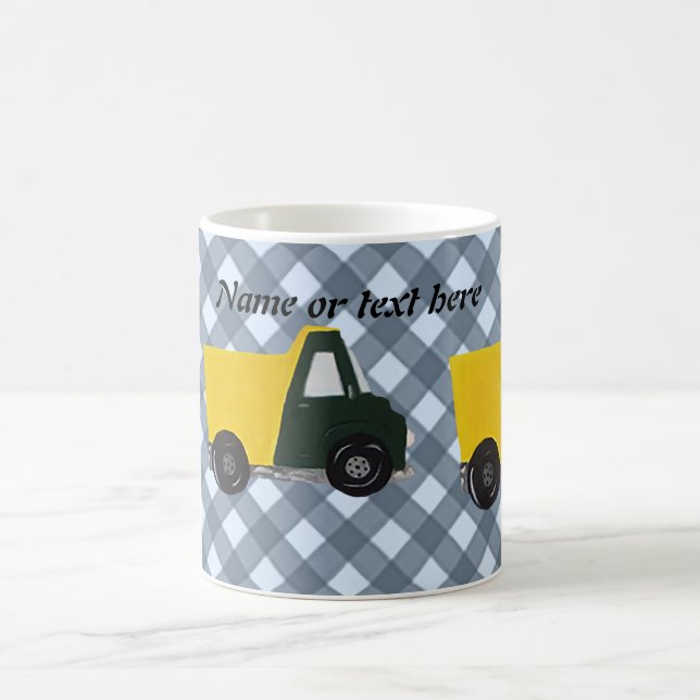 Customisable sand truck coffee mug (Center)