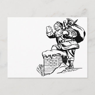Customisable Santa Postcard
