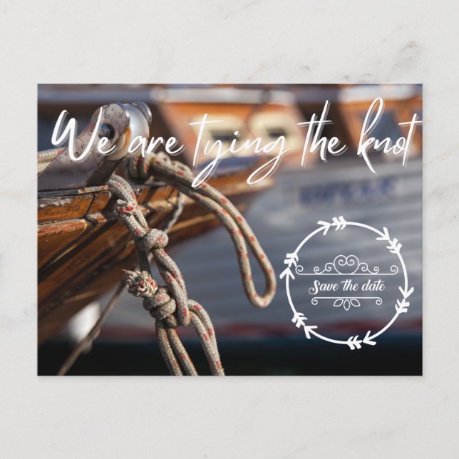  Customisable Save the Date Postcard (Front)