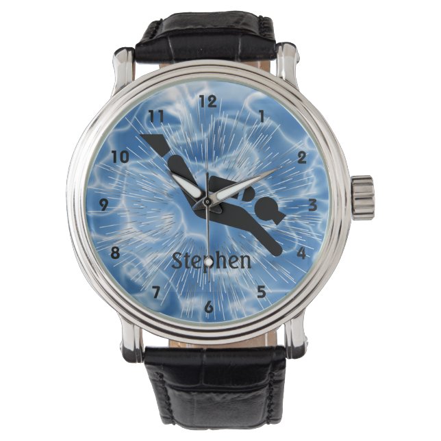 Customisable Scuba Diving Design Watch (Front)