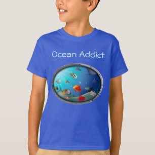 Customisable Sea Life Scene T-Shirt
