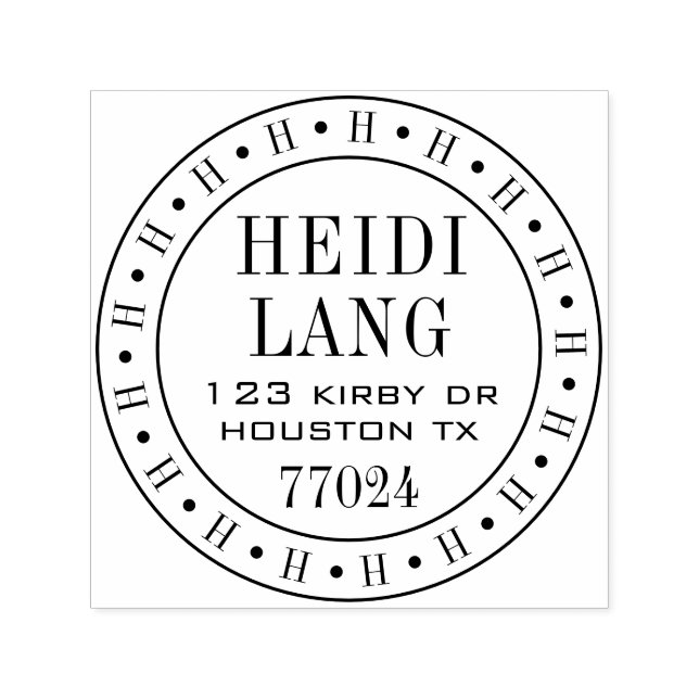 Customisable Self Inking 1.5"x1.5" Stamp Template (Design)