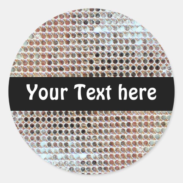Customisable Sequin Sticker (Front)