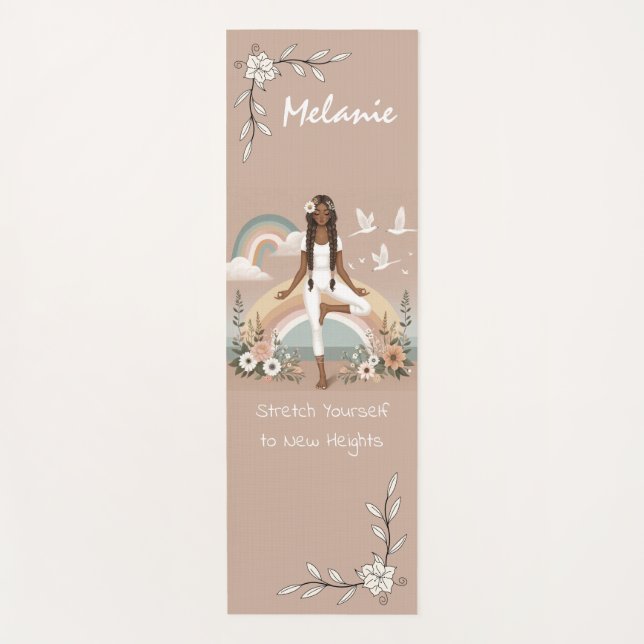 Customisable Serenity Yoga Mat (Front)