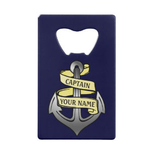 Customisable Ship Captain Your Name Anchor