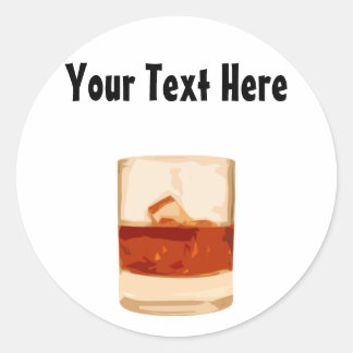 Customisable Shot Tumbler Glass Sticker