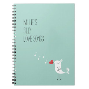 Customisable Silly Love Songs Journal