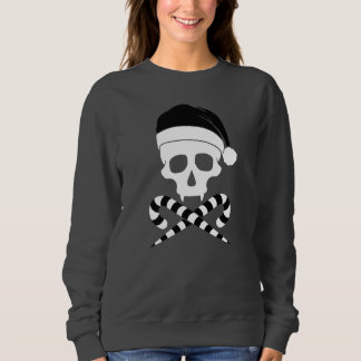Customisable Skull Santa Claus Sweatshirt