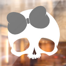 Customisable Skull with Bow