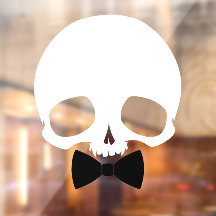 Customisable Skull with Bow Tie