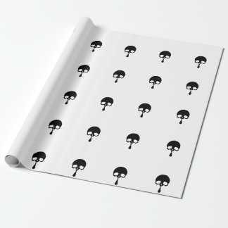 Customisable Skull with Tie Wrapping Paper