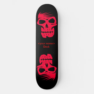 Customisable Skulls Skateboard
