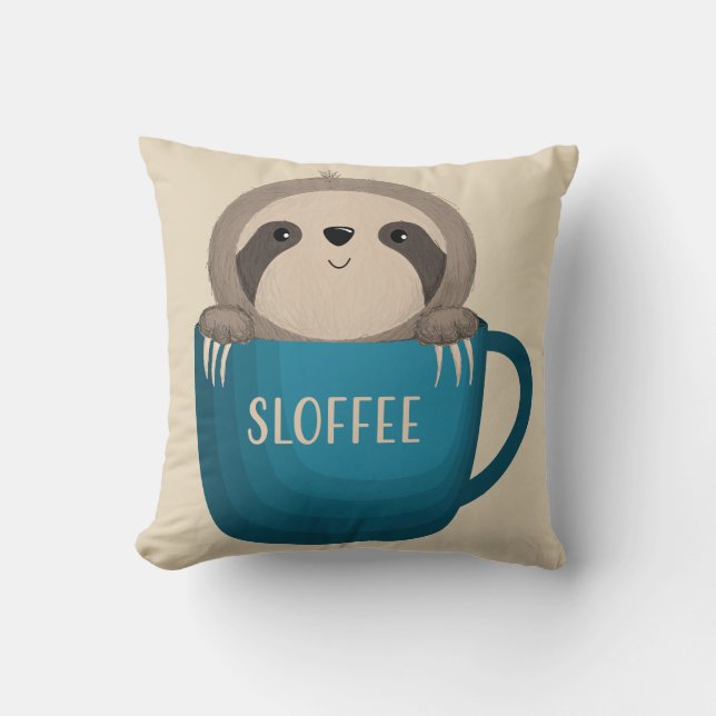 Customisable Sloffee Cushion (Front)