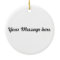 Customisable Soccer Ball Chirstmas