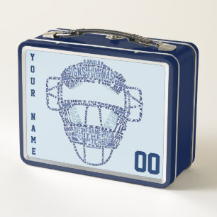 Customisable Softball Baseball Lunch Box