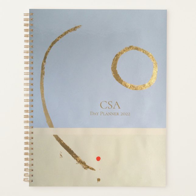 Customisable Solar Day Planner (Front)