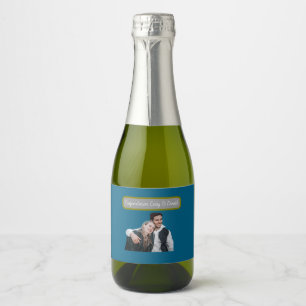Customisable  sparkling wine label