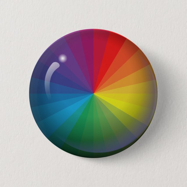 Customisable Spectrum Collection #2 6 Cm Round Badge (Front)