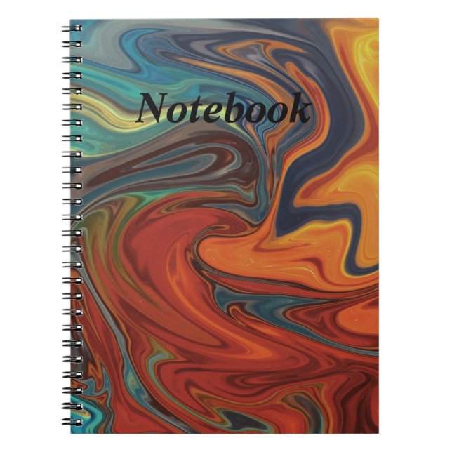 Customisable Spiral Notebook with Your Personalise (Front)