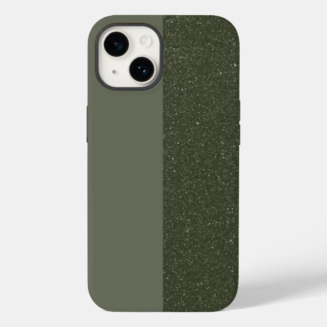 Customisable Split Texture iPhone 14 Case (Back)