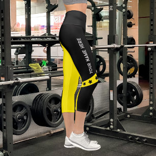 Customisable Sports NAME Leggings