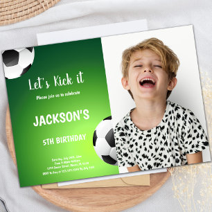 Customisable Sports Party Invitations for Kids
