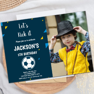 Customisable Sports Party Invitations for Kids