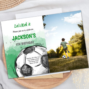 Customisable Sports Party Invitations for Kids