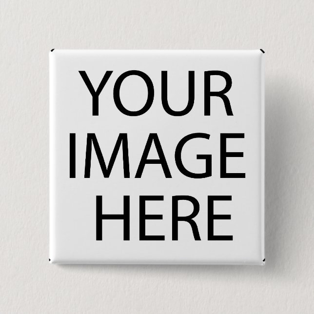 customisable square button (Front)