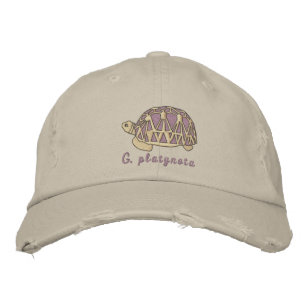 Customisable Star Tortoise Embroidery Cap