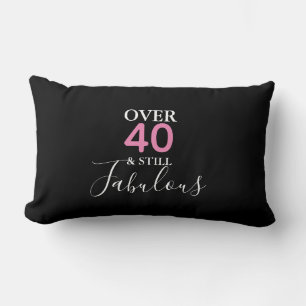 Customisable Still Fabulous Lumbar Pillow