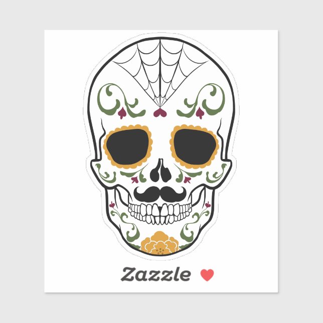 Customisable Sugar Skull (Sheet)