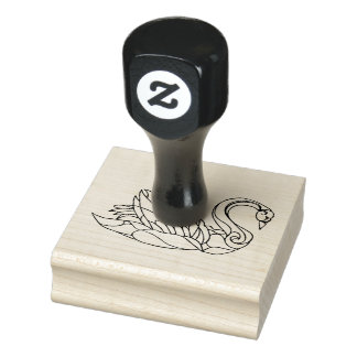 Customisable Swan Craft Stamp