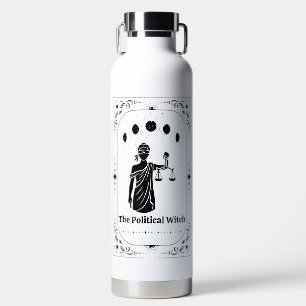 Customisable Tarot Lawyer Feminist Lady Justice Water Bottle