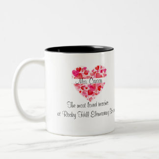 Customisable Teacher Mug Valentine's Day 