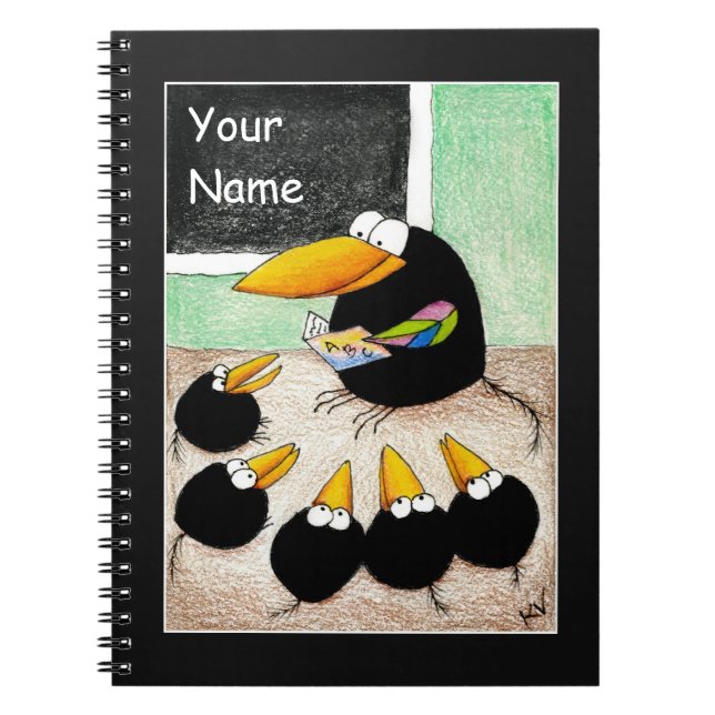 Customisable teacher or student notebook (Front)