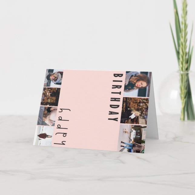 Customisable Template Birthday Card (Front)