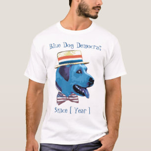 Customisable Template - Blue Dog Democrat Since T-Shirt