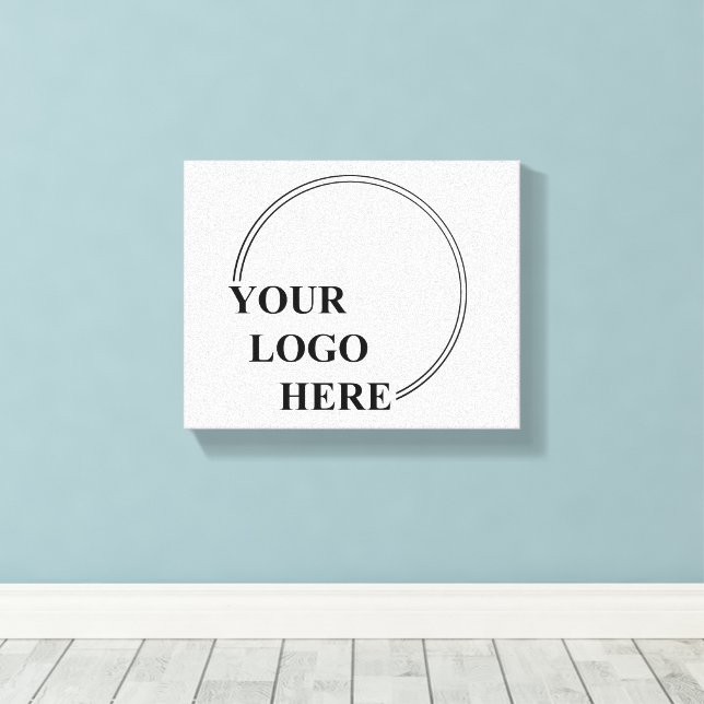 Customisable Template Create Your Own Gift Idea  Canvas Print (Insitu(Wood Floor))