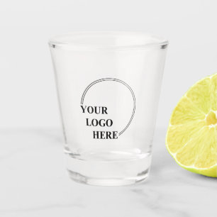 Customisable Template Create Your Own Gift Idea Shot Glass