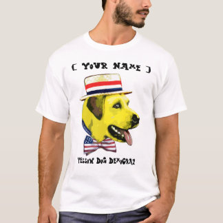 Customisable Template - Yellow Dog Democrat T-Shirt
