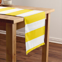Customisable Template Yellow White Stripes Modern