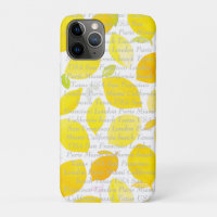 Customisable text and image modern citrus yellow