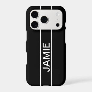 Customisable Text Bold Modern Black & White