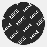 Customisable Text | Bold Modern Black & White