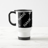Customisable Text | Bold Modern Black & White