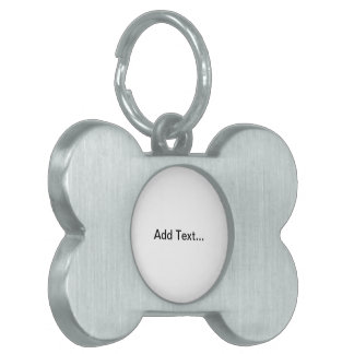 Customisable Text, Bone Shaped Pet Tag
