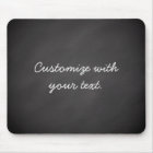Customisable text chalkboard
