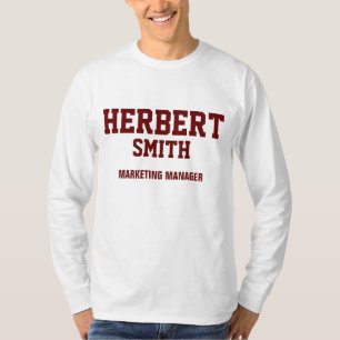 Customisable Text Shirt