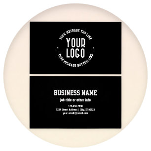 Customisable Text & Your Uploaded Logo or Image